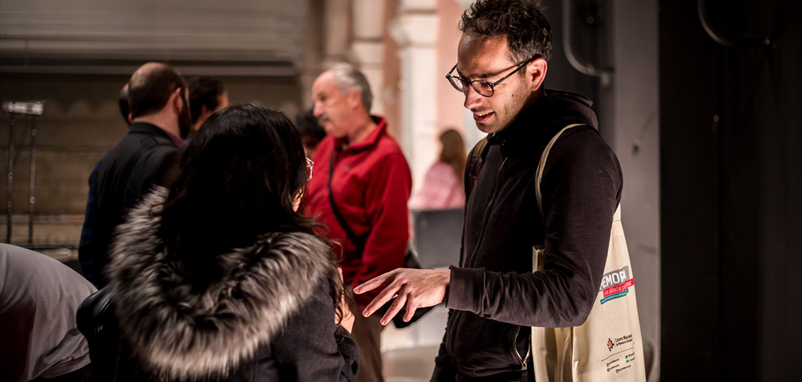 Fotografías tomadas en el diálogo de fotografía en ODEON