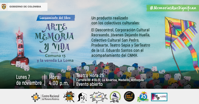 La Comuna 13 y la vereda La Loma materializan el sueño de publicar su libro ilustrado