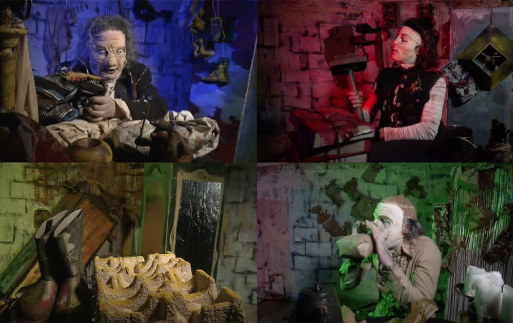 Toma de la obra de teatro "En el ojo de la aguja"