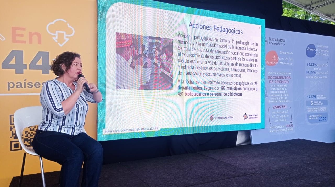 El Centro Nacional de Memoria Histórica habló de Memoria en las bibliotecas durante la Fiesta del Libro