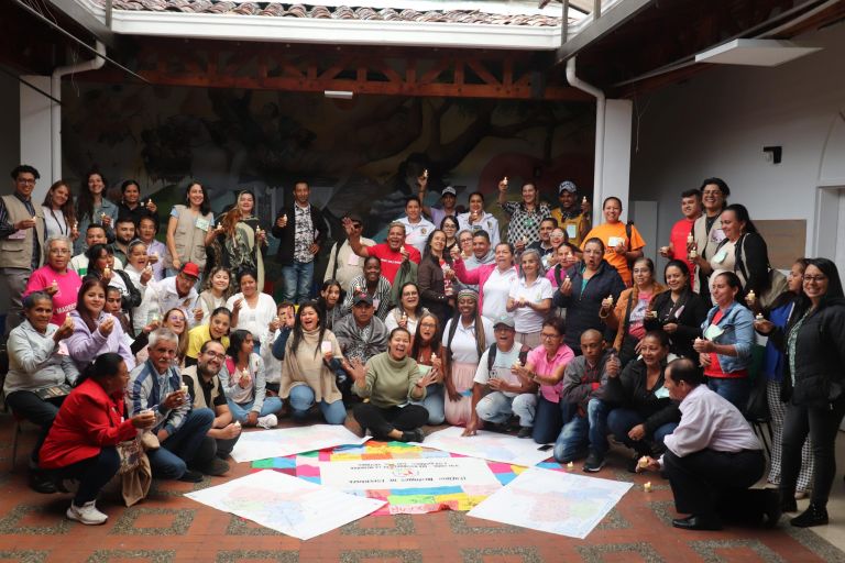 El CNMH presenta la estrategia de territorialización en el rincón de la memoria de Yarumal