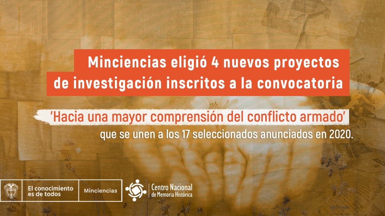 Convocatoria Minciencias