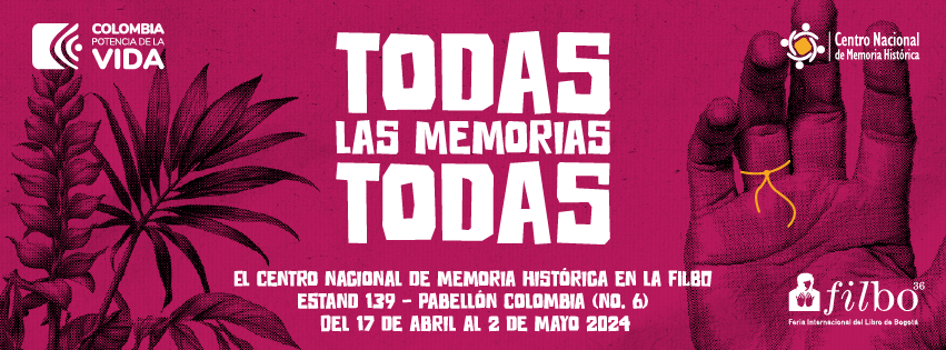 El CNMH se suma a la FILBo 2024 desde el Pabellón Colombia