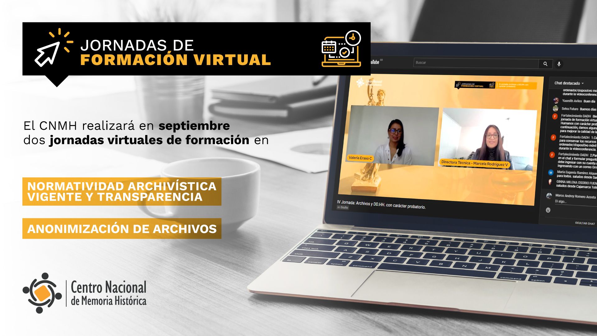 Jornadas de formación virtual. Normatividad archivistica