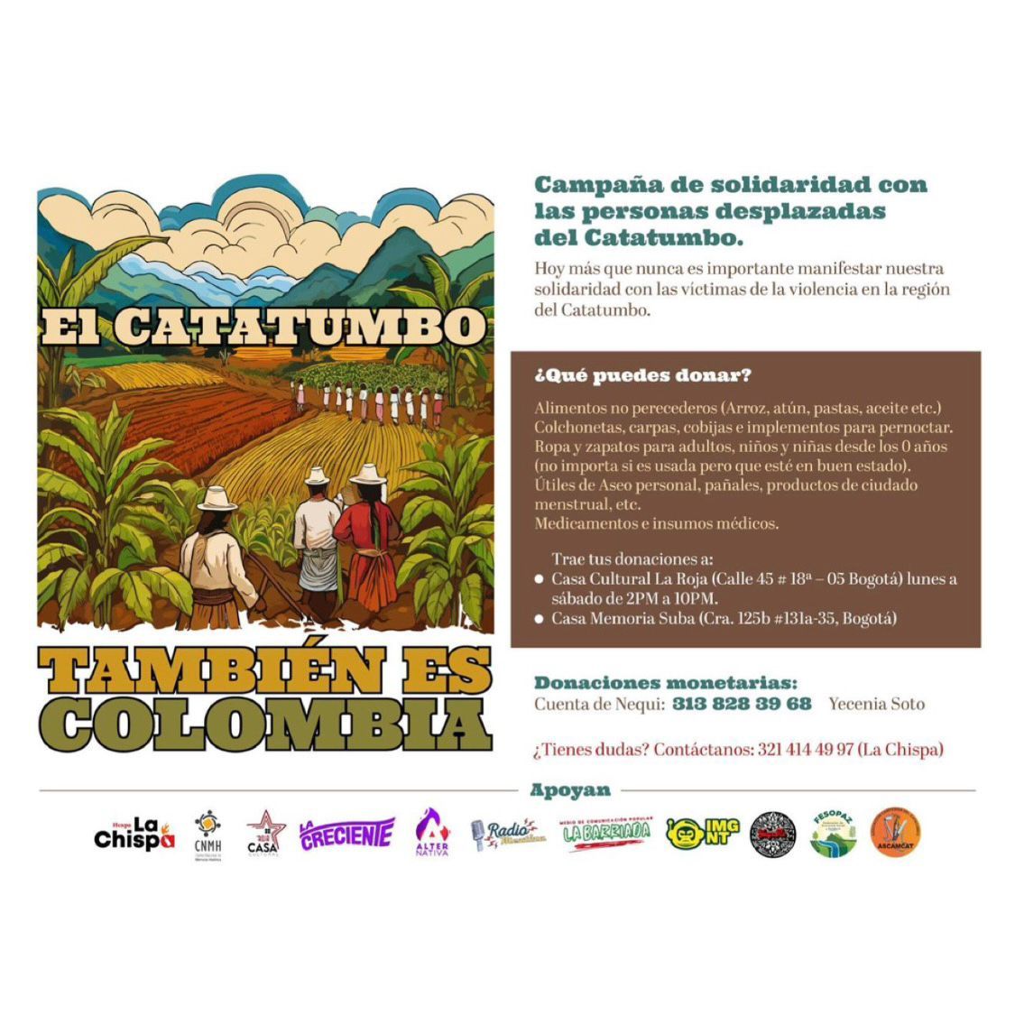 Catatumbo también es Colombia