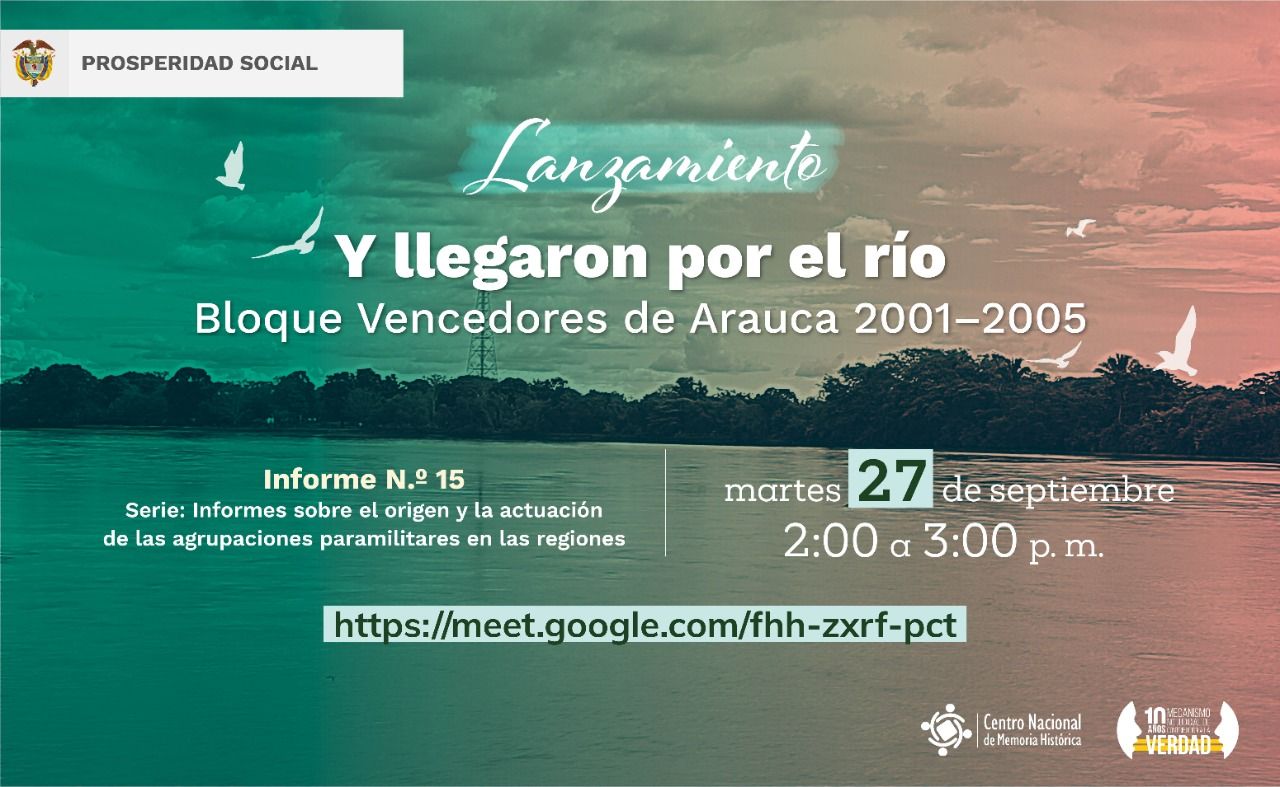 Lanzamiento. Y llegaron por el río