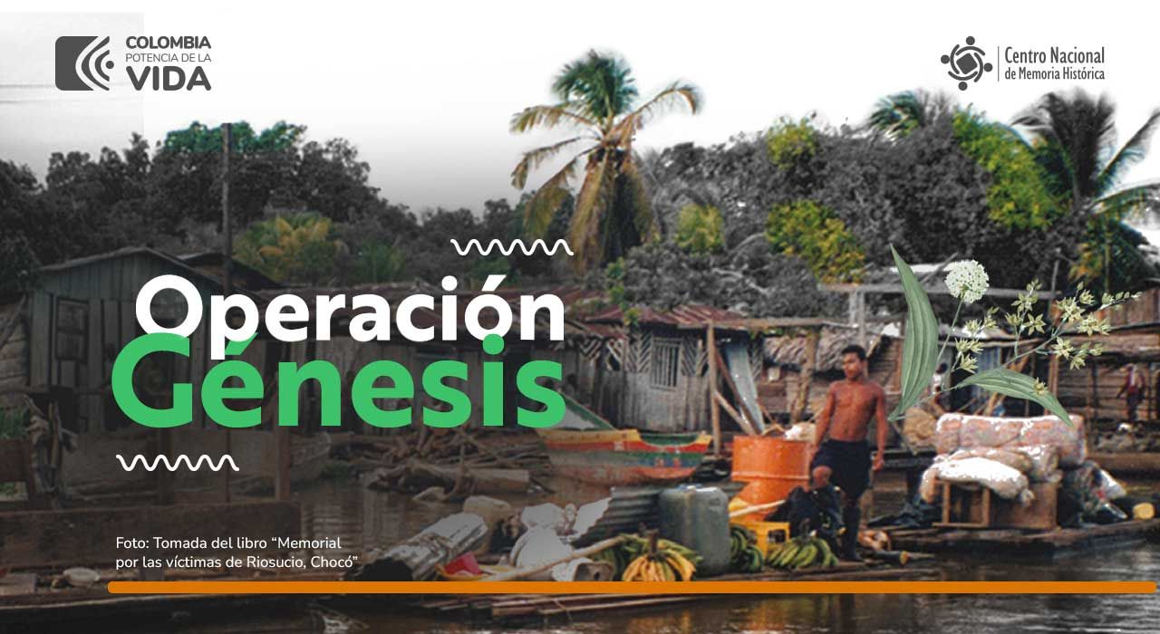 Las comunidades afrodescendientes de la región de la cuenca del río Cacarica todavía recuerdan la Operación Génesis, ejecutada entre el 24 al 27 de febrero de 1997 ��️ La ofensiva fue una acción coordinada entre paramilitares y el Ejército Nacional, quienes desplazaron alrededor de 3500 personas.