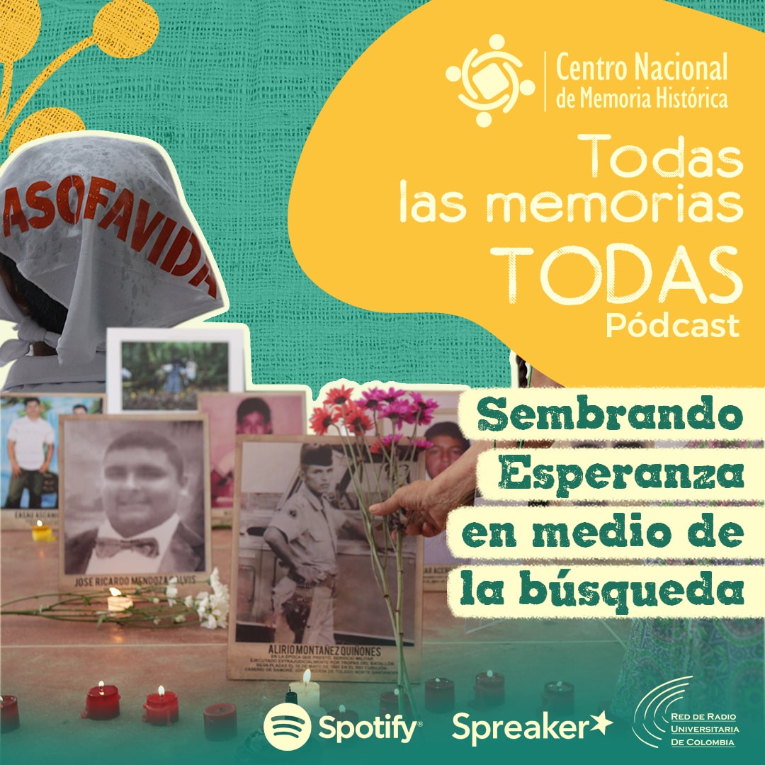 Sembrando esperanza en medio de la búsqueda