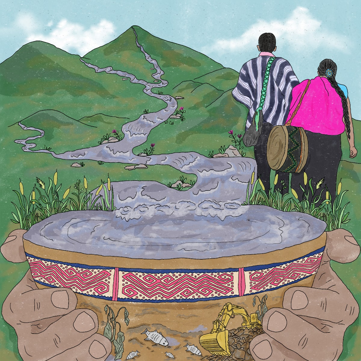 La memoria del agua en Tabanok o Kindy Cocha