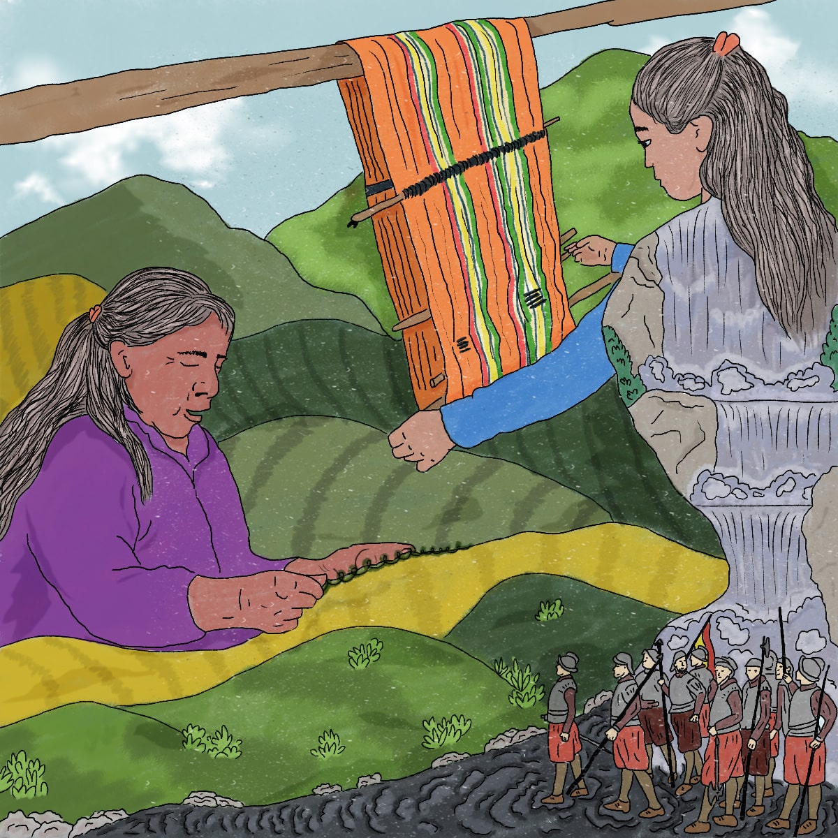 El peso que carga la tierra