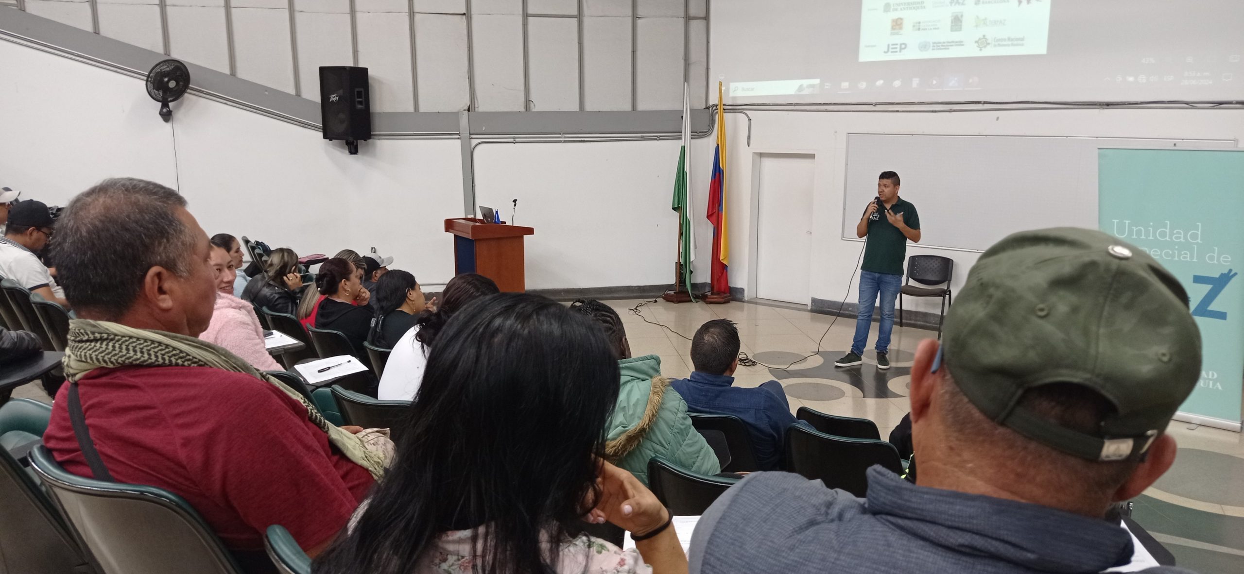 El CNMH se suma a construir paz territorial con diplomado en Medellín y Dabeibaurisdicción Especial para la Paz.