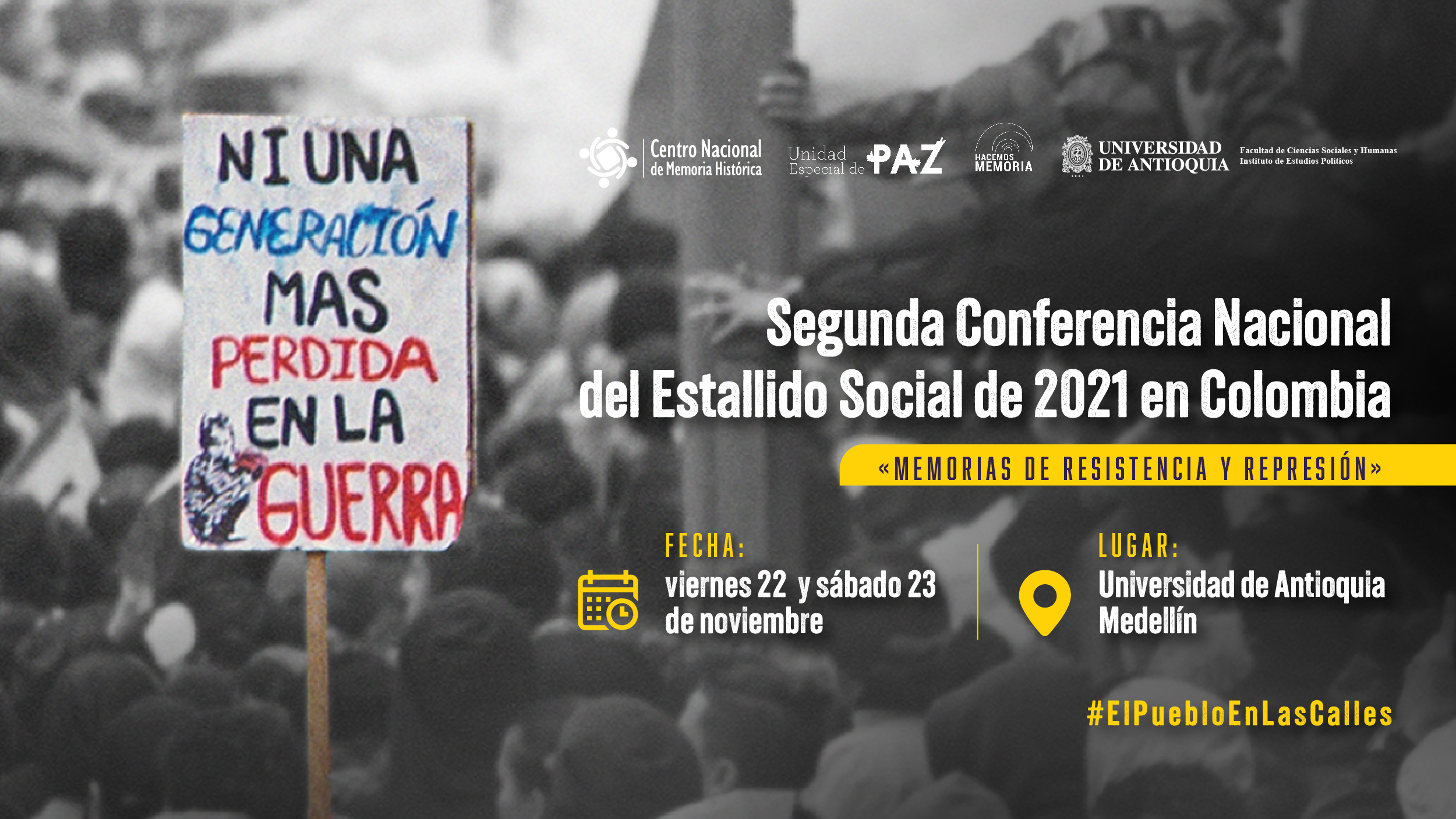 CINE FORO "TODAS LAS MEMORIAS, TODAS" DEL CNMH Y EL COLOMBO AMERICANO.