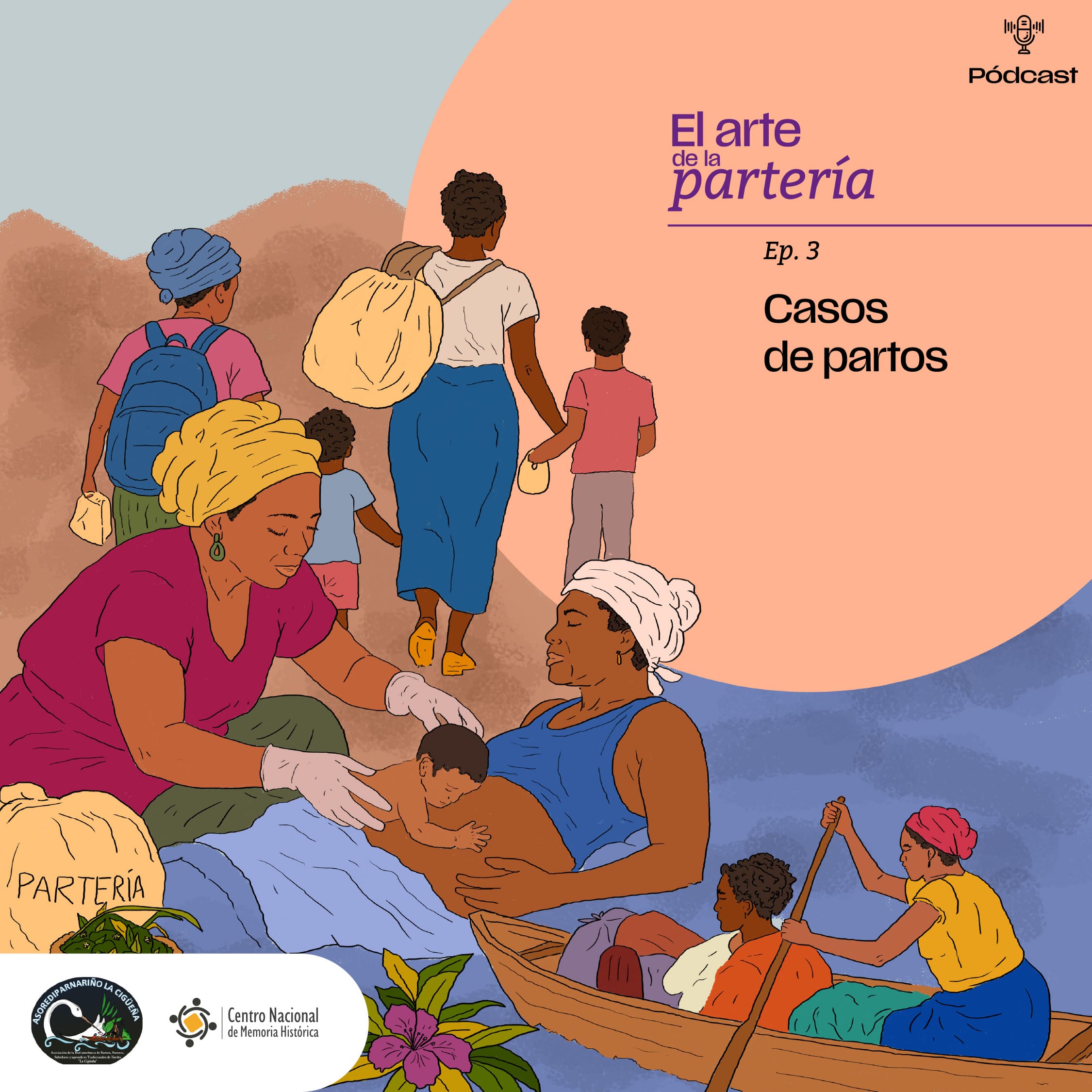 El arte de la partería. Casos de partos