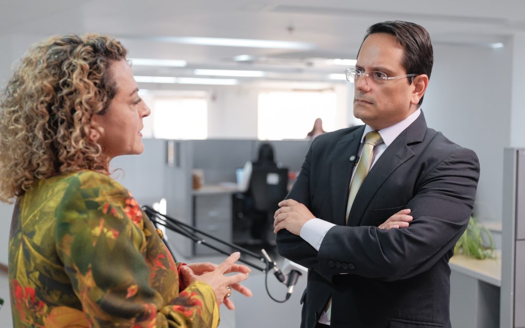 Visita de la periodista y líder de víctimas Jineth Bedoya al CNMH